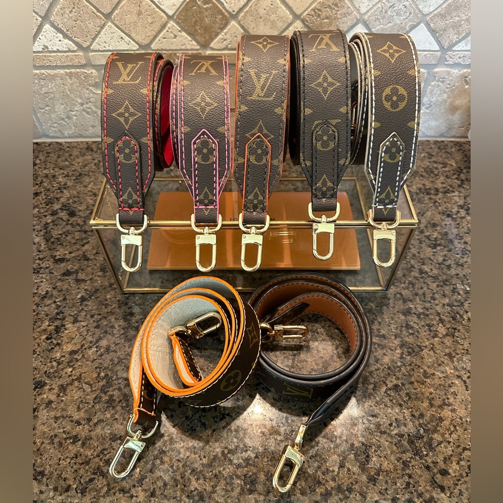 Customizable Leather Bag Straps, Made to order - Picture 3 of 13
